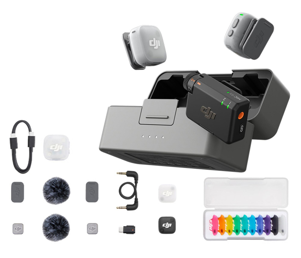 DJI Mic Mini 2 (2 TX + 1 RX + Etui ładujące) - 1517182 - zdjęcie